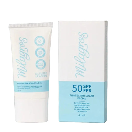 Protector Solar Facial sin Color