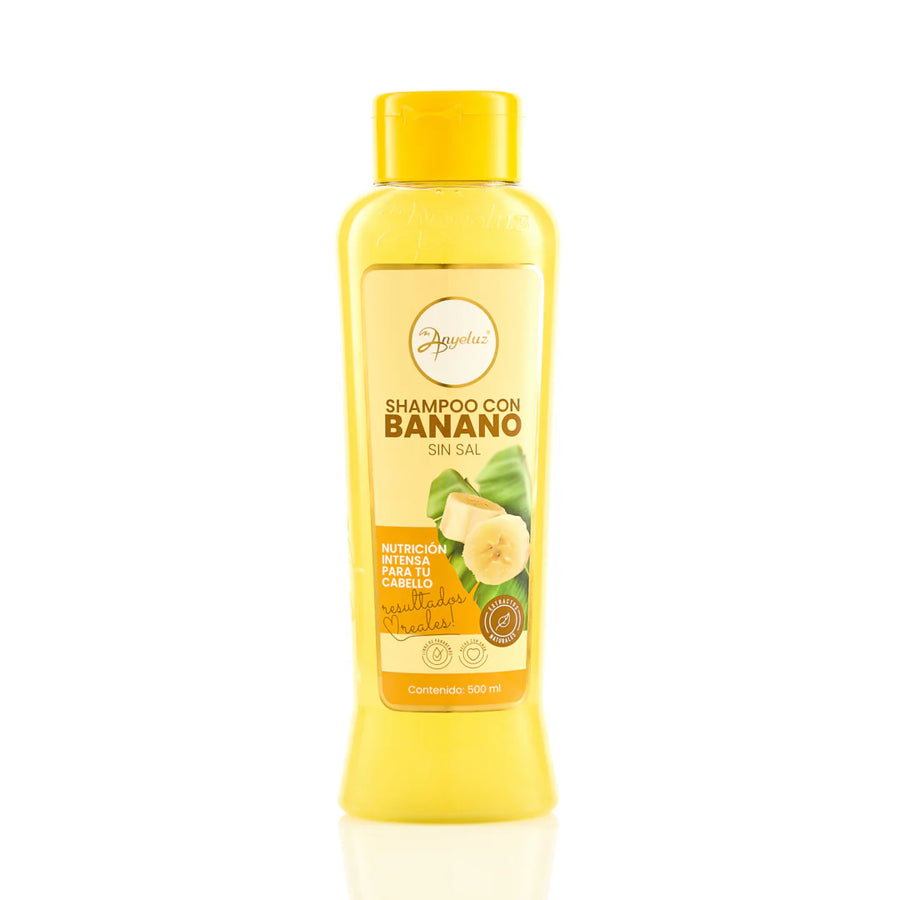 Shampoo con banano anyeluz 500ml