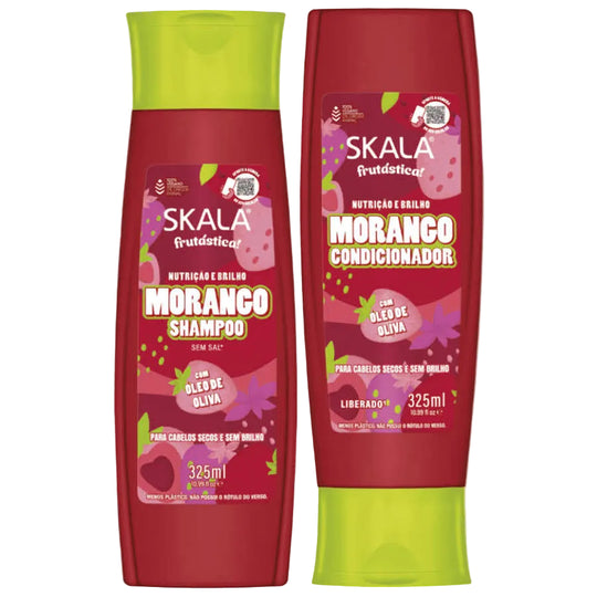 kit Skala Shampoo y Acondicionador De Morango