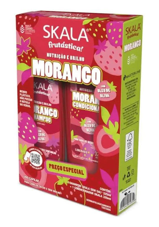 kit Skala Shampoo y Acondicionador De Morango