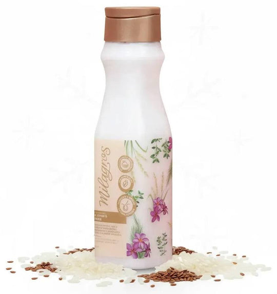 Acondicionador de Arroz y Linaza Milagros 450 ml