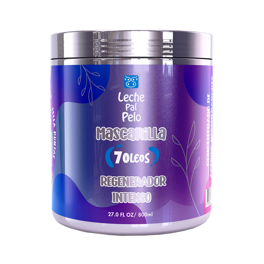 Mascarilla Regenerador Intenso 7 Oleos Leche pal pelo