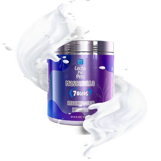 Mascarilla Regenerador Intenso 7 Oleos Leche pal pelo