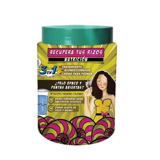 Tratamiento + Acondicionador + Crema Peinar Ponto Nutrición X 1000g