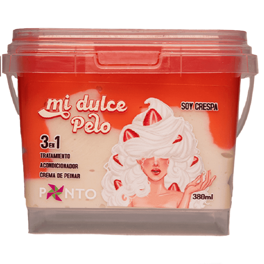 Crema 3 en 1 Ponto Mi Dulce Pelo Crespa X 380ml